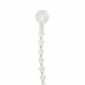 Bsc Preferred 11'' Beaded Releasable Security Tie - Natural, 1000PK S-11163